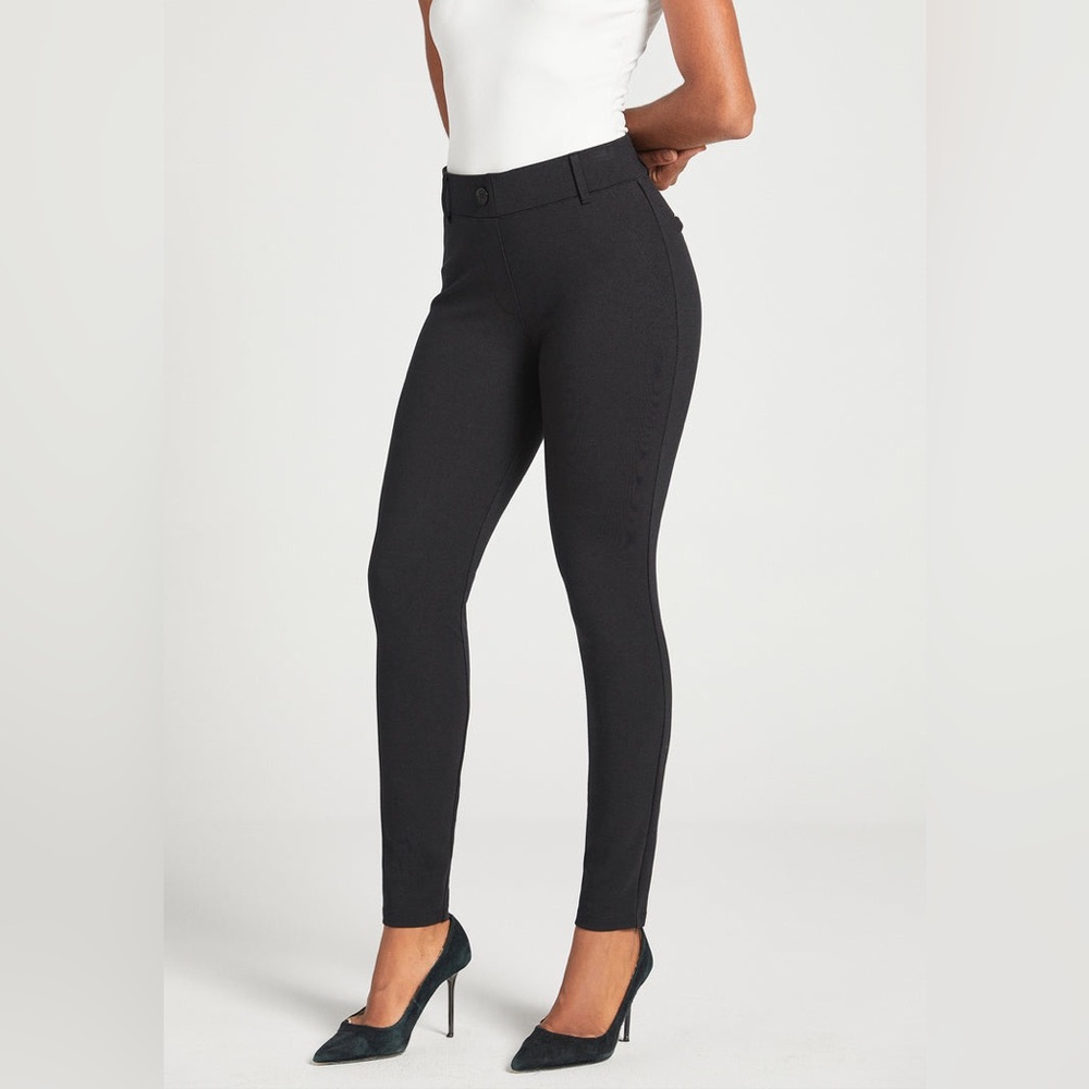 Betabrand Black Skinny Pants Sleek Design XL Long